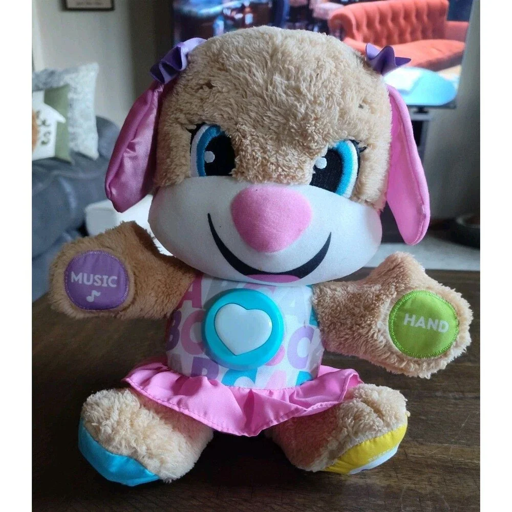 Fisher Price Laugh and Learn Smart Stages Sis Puppy WORKS